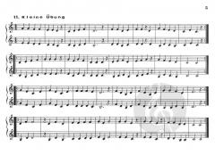 Elementarschule für Bläser im Violinschlüssel Bb von Georg Bauer 