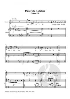Psalm-Triptychon (= Heft 77 der Reihe Sologesänge) von Lothar Graap 