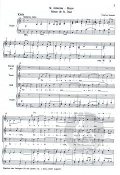 Johannes-Messe in C-Dur von Charles Gounod 