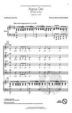 Agnus Dei von Rollo Dilworth (Download) 