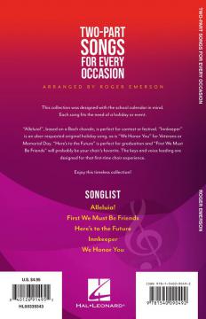 2-Part Songs for Every Occasion von Roger Emerson (Download) 