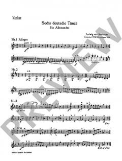 Deutsche Tänze von Ludwig van Beethoven 