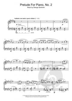Prelude For Piano, No.2 von George Gershwin (Download) 