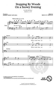 Stopping by Woods on a Snowy Evening von Bruce W. Tippette (Download) 
