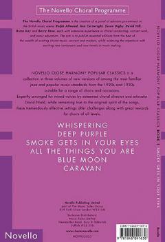 Novello Close Harmony Book 1 