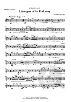 Làrus goes to Far Rockaway op. 104 von Derek Edward Healey (Download) 