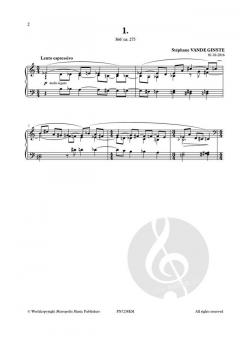 Complete 366' Book XXIV 3 Petites Etudes Polyphoniques von Stephane Vande Ginste 
