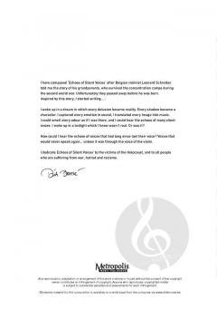 Echoes of Silent Voices von Dirk Brossé 