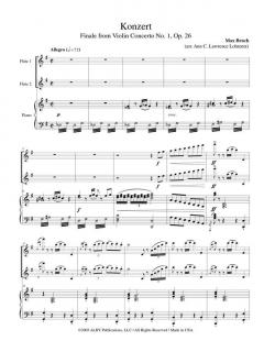 Konzert von Max Bruch 