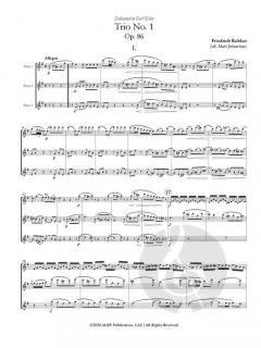 Trio No. 1 op. 86 von Friedrich Kuhlau 