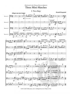 3 Mini-Marches von Donald Draganski 
