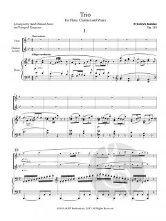 Trio op. 119, von Friedrich Kuhlau 