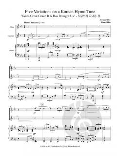 5 Variations on a Korean Hymn Tune von Sinae Kim 