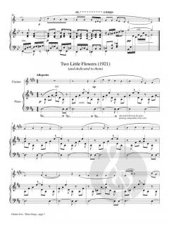 3 Songs von Charles Ives 