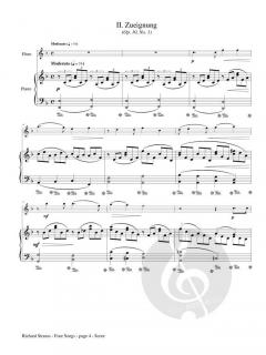 4 Lieder von Richard Strauss 