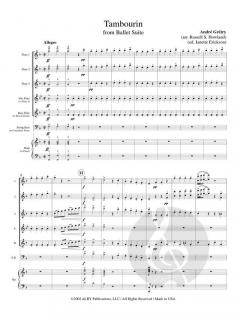 Tambourin from Ballet Suite von Andre Ernest Modeste Gretry 
