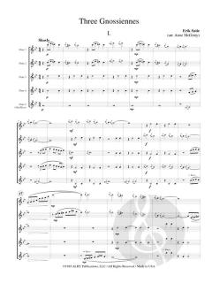 3 Gnossiennes von Erik Satie 