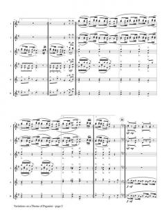 Variations on a Theme of Paganini von Franz Liszt 