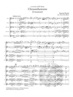 Chrysanthemums von Giacomo Puccini 