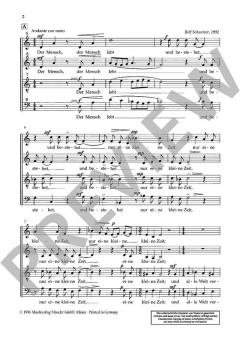 Claudius-Motette Nr. 1 von Rolf Schweizer (Download) 