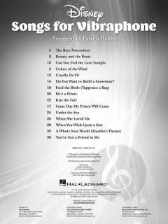 Disney Songs for Vibraphone 