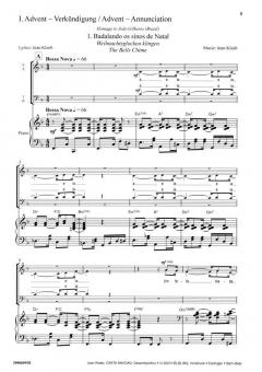 Canta Navidad - Gesamtpartitur von Jean Kleeb 