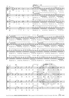 Missa O Sacrum Convivium von Alwin Michael Schronen 