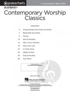 Contemporary Worship Classics - C Bass Instruments 