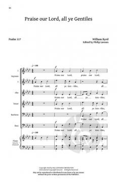 Five Sacred Choral Works von Philip Lawson (Download) 