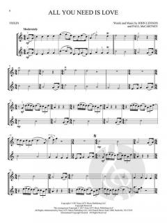The Beatles for Violin Duet 