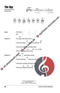 The Doors - Guitar Chord Songbook 