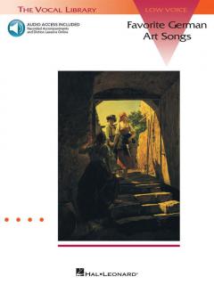 Favorite German Art Songs Vol. 1: Low Voice 