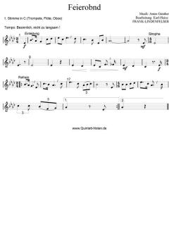 Feierabend-Lied (Download) von Anton Günther (Download) 