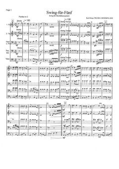 Swing für Fünf (Download) von Karl-Heinz Frank-Lindenfelser (Download) 
