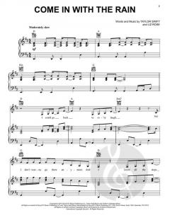 Come In With The Rain von Taylor Swift 