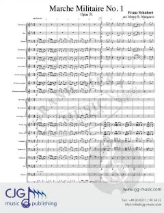 Marche Militaire No. 1 von Franz Schubert 