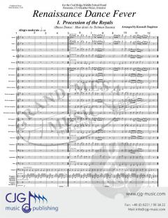 Renaissance Dance Fever von Tielman Susato 