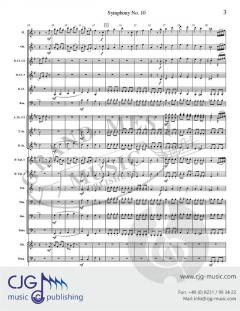 Allegro from Symphony No. 10 von Wolfgang Amadeus Mozart 