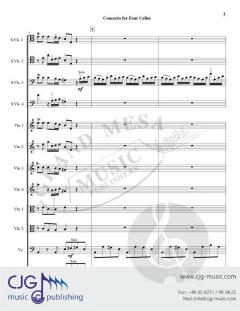 Concerto for Four Cellos von Antonio Vivaldi 