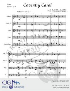 Coventry Carol 