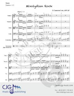 Mixolydian Rock von J. Cameron Law 