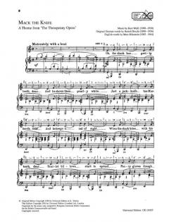 Mack the Knife von Kurt Weill 