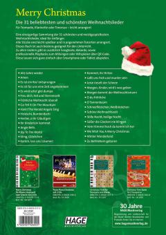 Merry Christmas für B-Instrumente - mit QR-Codes 