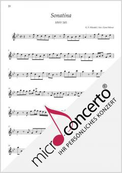 Micro-Concerto Band 1 für Querflöte (Download) (Download) im Alle Noten Shop kaufen