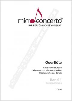 Micro-Concerto Band 1 für Querflöte (Download) (Download) im Alle Noten Shop kaufen