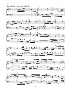 Goldberg-Variationen BWV 988 von Johann Sebastian Bach 