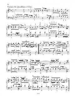 Goldberg-Variationen BWV 988 von Johann Sebastian Bach 