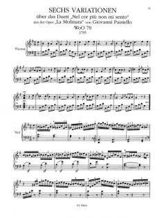 Variationen Band 1 von Ludwig van Beethoven 