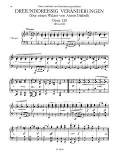 Variationen Band 1 von Ludwig van Beethoven 