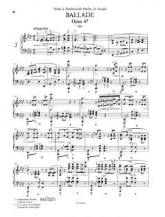 Balladen von Frédéric Chopin 